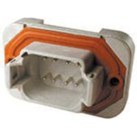 TE Connectivity DT15-08PA Connettore circolare Spina verticale Tot poli: 8 Serie (connettore circolare): DT 1 pz.