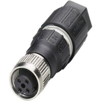CONNETTORE PER SENSORI/ATTUATORI CONFEZIONE: 1 PZ PHOENIX CONTACT SACC-M12FS-4QO-0,75-M 1641772