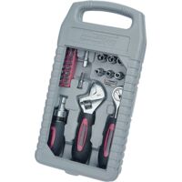 Brüder Mannesmann M29038 Kit utensili Tuttofare in valigia 37 parti