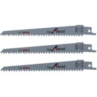 Bosch Home and Garden F016800303 Kit di lame per sega Keo, 3 pz. Lunghezza lama della sega 150 mm 1 pz.