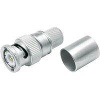 Telegärtner J01000A0061 J01000A0061 Connettore BNC Spina dritta 50 Ω 1 pz.