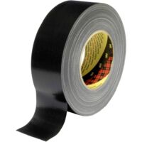 3M 389S50 Nastro in tessuto 389 Nero (L x L) 50 m x 50 mm 1 pz.