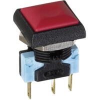 Pulsante 48 V/DC 0.2 A 1x Off / (On) APEM IRC3S432 IP67 Momentaneo 1 pz.