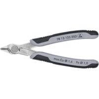 KNIPEX 78 13 125 ESD Electronic Super Knips® ESD con manici multicomponente 125 mm