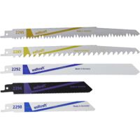 Kit di 5 lame per seghe a gattuccio Wolfcraft 3599000