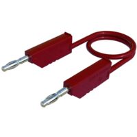 SKS GERMANY 934092101 SKS HIRSCHMANN CO MLN SIL 100/1-CAVO DI MISURAZIONE SPINA LAMELLARE 4 MM 1,00 M, ROSSO 1