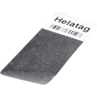 HellermannTyton 594-41104 TAG132LA4-1104-WHCL Etichetta per cavi Helatag 20.32 x 12.70 mm Colore campo di marcatura: Bi