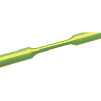 HellermannTyton 319-02407 Termoretraibile senza colla Verde, Giallo 24 mm 8 mm Restringimento:3:1 1 m