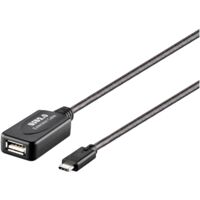 Cavo USB RS PRO Mini USB B/Mini USB B, L. 200mm, col. Nero