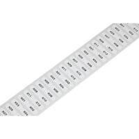 WAGO 210-805 Etichetta per stampa a trasferimento termico 15 x 6 mm Colore campo di marcatura: Bianco Numero di