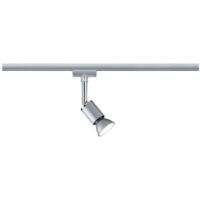 Paulmann Pure II Lampada per sistema su binario URail GU10 10 W LED (monocolore) Cromo (opaco), Cromo