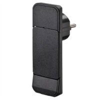 Bachmann 933.008 Spina di sicurezza Plastica 250 V Nero IP20