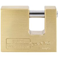 Burg Wächter 28591 Lucchetto 50.00 mm Chiavi diverse Ottone Serratura a chiave