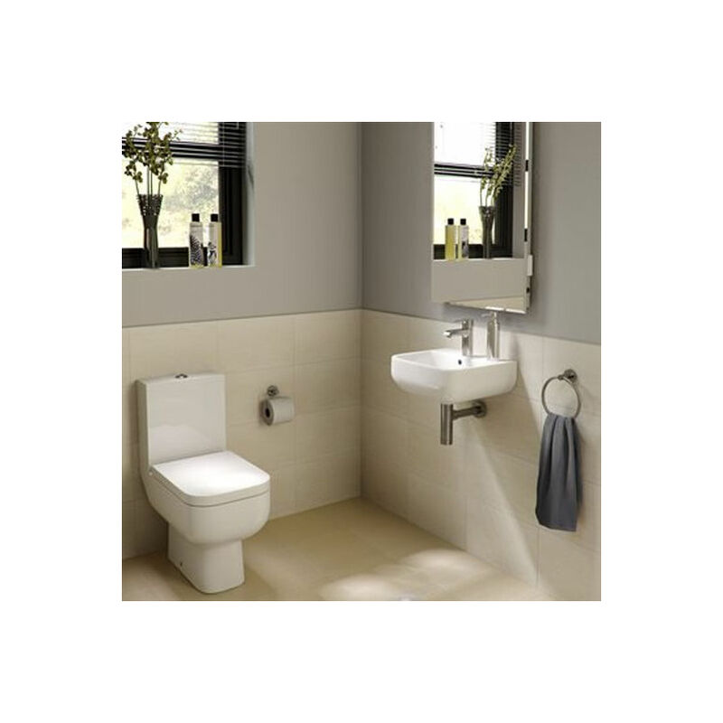 RAK Series 600 Square Compact Short Projection Close Coupled WC