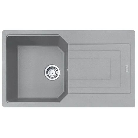 Franke Urban Kitchen Sink in Stone Grey 1 Bowl Reversible 1000mm Inc. Waste