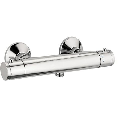 Crosswater Kai Bar Valve Thermostatic Shower Mixer Chrome EV1210EC