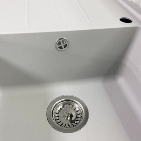 Franke Composite Kitchen Sink Light Grey Single Bowl Reversible Includes Waste