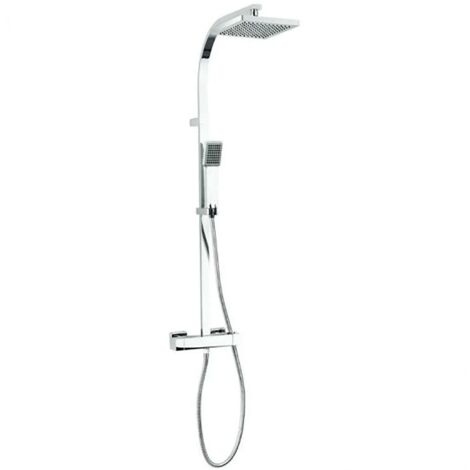Crosswater Planet Thermostatic Multifunction Shower Valve Set Two Heads (1/3)