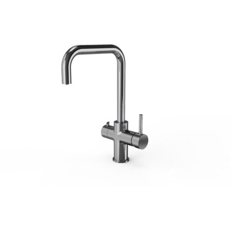 Instant Hot Boiling Water Tap 4 in 1 Kitchen Mixer Chrome Finish Ellsi