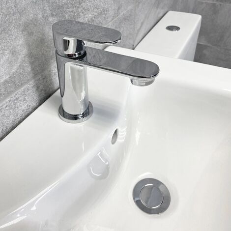 Vanity Unit Suite with Charlotte Toilet Bathroom Sink Basin 450 550 650 750mm, 450mm Unit-Without Tap & Waste