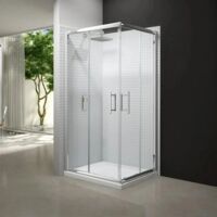Merlyn 6 Series Corner Shower Door in 2 Sizes 800mm 900mm, 900mm