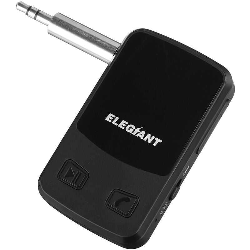 Jeffergarden Récepteur de Cassette Audio Bluetooth 5.0 lecteur de bande  noir adaptateur Aux pour voiture