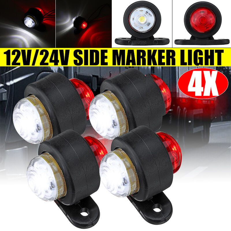 2 Indicateurs De Direction 4.5W Moto 12V LED Clignotants Couleur