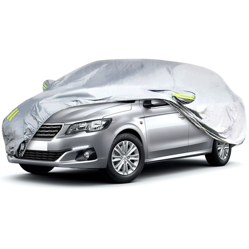 Housse de Protection complète pour Peugeot 206, imperméable, intérieur et  extérieur, tissu Oxford, Anti-poussière, soleil, pluie, accessoires -  AliExpress
