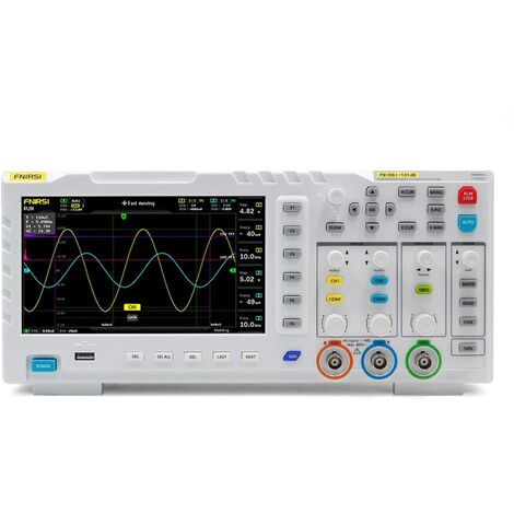 Générateur de Signal d'oscilloscope TFT LCD 7 pouces double canal 100MHz x 2 bande passante 1GSa/s