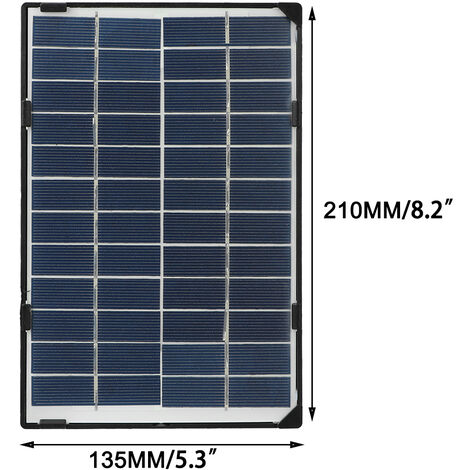 Chargeur solaire 12 V / 10 W pour batterie de voiture [reVolt
