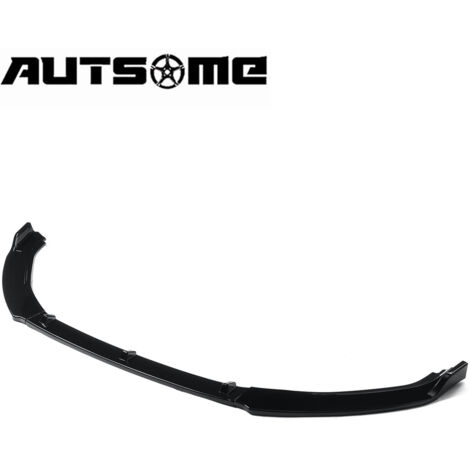 Insma – Kit de lèvre avant pour Volkswagen Golf MK7 MK7.5 2014-2017 – Spoiler en PP de haute qualité – Installation facile – Améliore l'apparence sportive