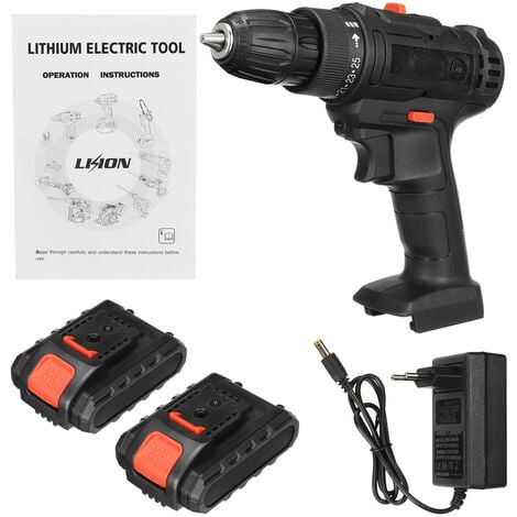 Perceuse visseuse sans fil 50N.M 3/8'' 21V 2 Batteries Fantablau