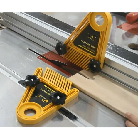 The Hedgehog Planche à plumes pour scies de table pour un flux de travail  plus rapide, plus facile et plus sûr | Améliorez votre précision et votre