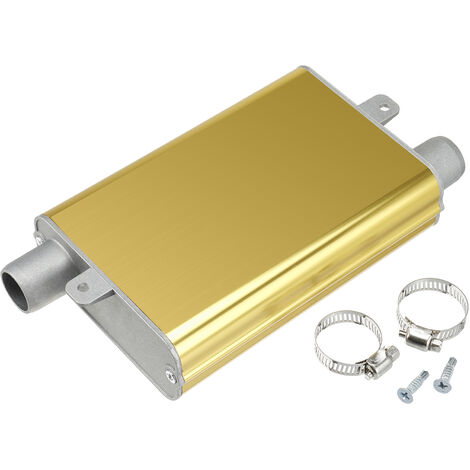 Silencieux échappement 24 Mm Pour Chauffage Diesel – Aluminium, Résiste à 315°C – Compatible Eberspächer, Webasto, Chinois – Kit Complet
