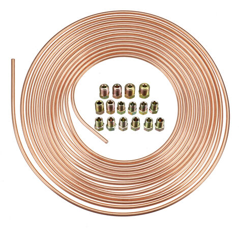 Enveloppe De Ressort Pour Tube De 5 M - Protection Pour Conduites De Frein, Carburant Et Hydrauliques (diamètre 6.5 Mm Ou 4.5 Mm)
