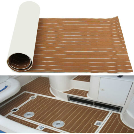 Tapis étanche pour yacht, en mousse EVA, antidérapant, imperméable et résistant aux hautes températures, 240*45*0,6mm | Leroy Merlin Tapis étanche pour yacht, en mousse EVA, antidérapant, imperméable et résistant aux hautes températures, 240*45*0,6mm | Leroy Merlin