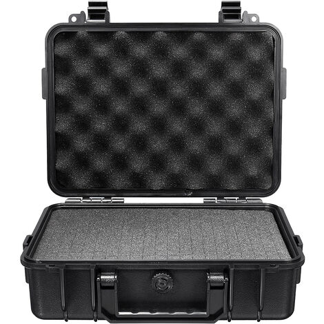 Boîte de rangement en plastique dur étanche portable Fantablau 340x270x100mm (1/3)