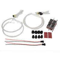 4 x LED Lumières yeux d'ange Rond pr BMW E36 3 E38 7 E39 5 E46 3 M3 Fantablau