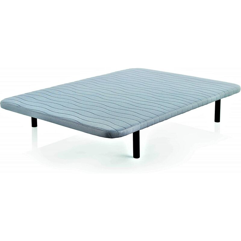 Somier Cloen Soft confort compatible colchón90x190 cm base tapizada largo 190 90