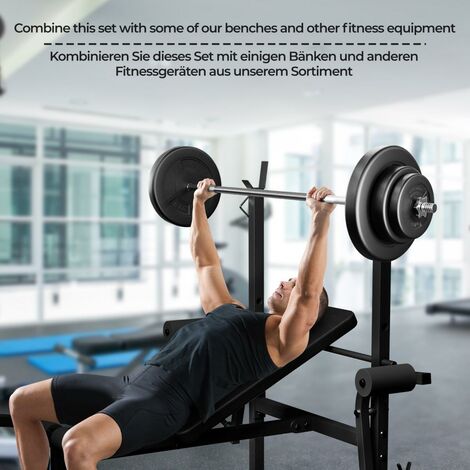 Physionics Halterset - Halter met Gewichten - Dumbbells - 125 kg GORILLA SPORTS