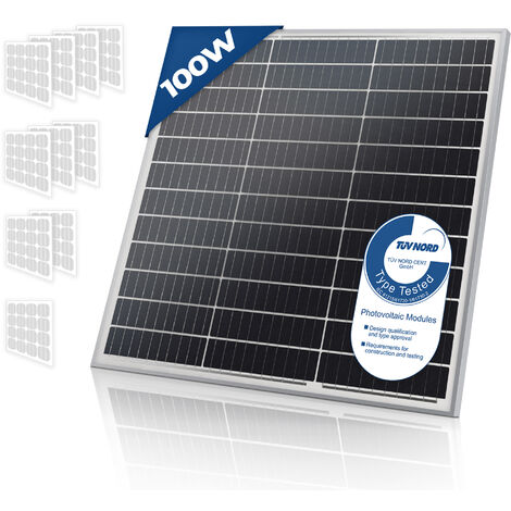 Topsolar 100W,170W,200W,340W 12V Solarpanel Solarmodul-Set