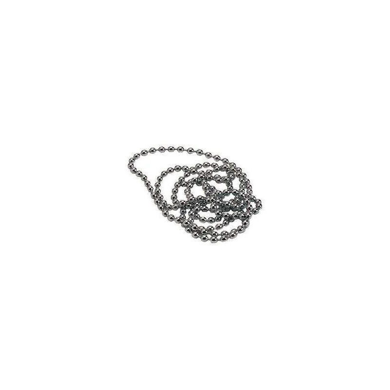 Chaînette perlée diamètre 3.2 mm longueur 700 mm