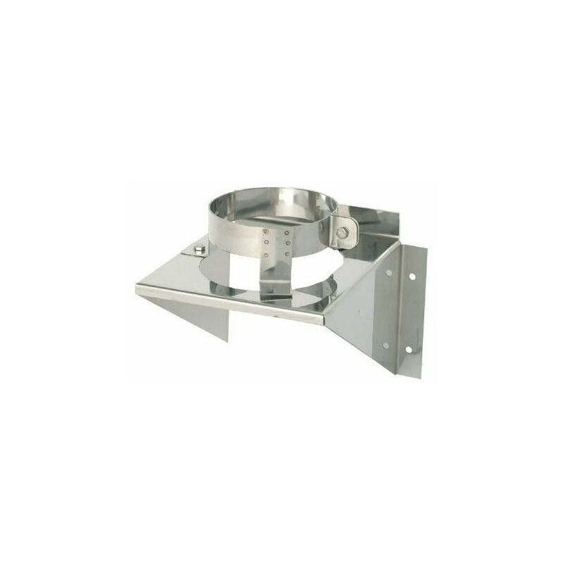 Porte canne fixe avec bouchon longueur 230 mm en inox 316