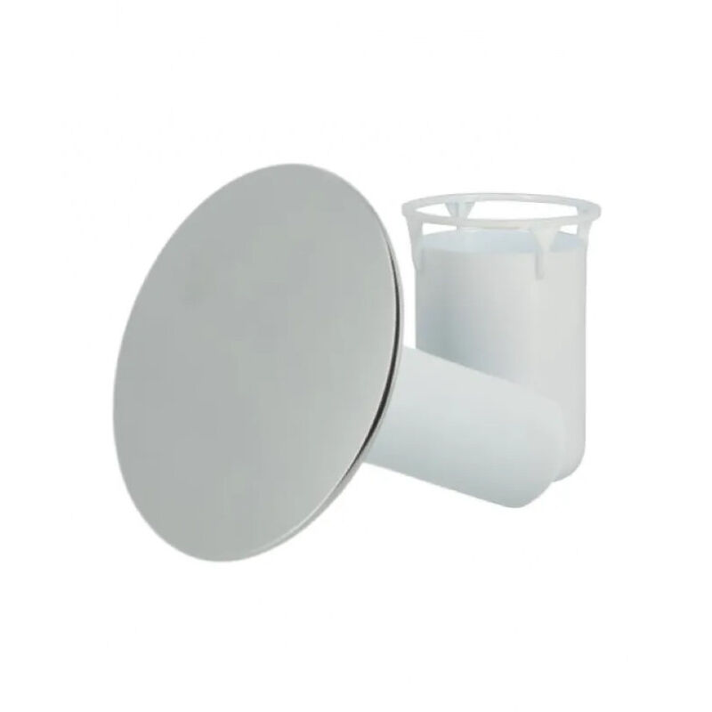 Bonde De Douche Chromée 90-115 Mm - Couvercle Siphon Haut Débit, Anti-Odeurs Et Anti-Blocage Pour Salle De Bain