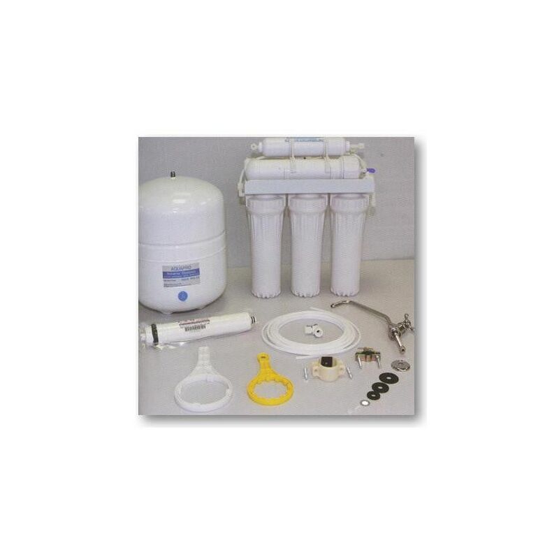 Osmoseur domestique avec caisson et Pompe (5 étapes de filtration)