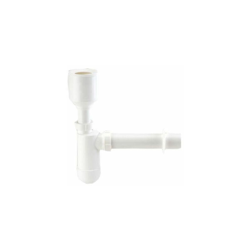 Siphon en alliage de zinc Bouteille Siphon Trap, universel G1-1/4 Lavabo  Siphon Drain Siphon Lavabo Piège pour salle de bain Lavabo Syphon