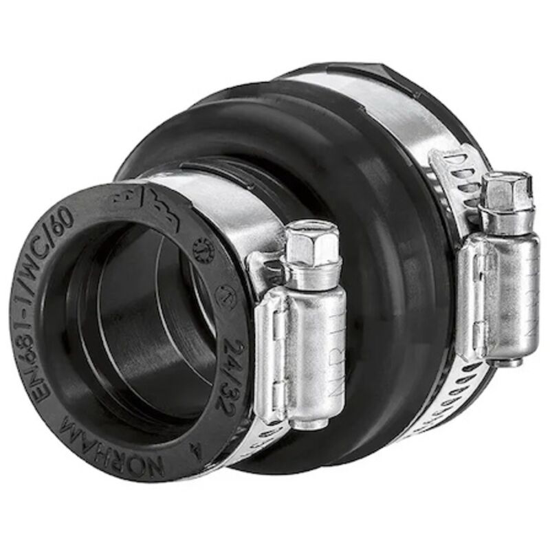 Raccord Droit FLEX-SEAL PLUS DC 0,6 Bar - 100/115 Mm - Manchon Souple Multimatériaux EPDM