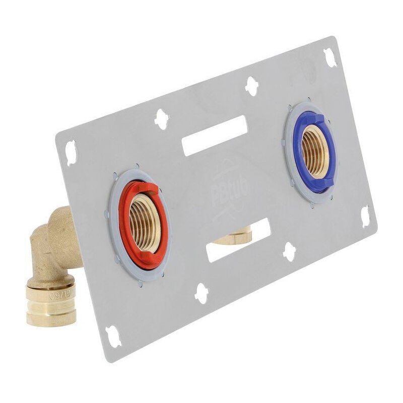 Platine de douche PER à glissement diamètre 16 SERTIFIX.