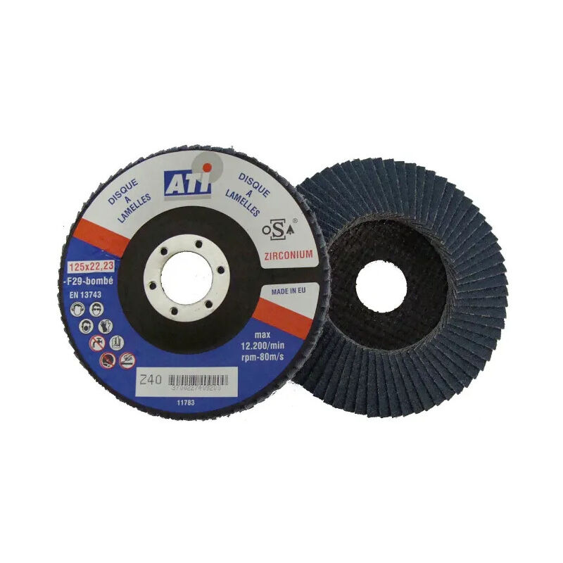 Disque Meuleuse 115 20 Disques à Lamelles 115mm Pour Meuleuse - Grain 40/60/80/120 | Pour Métal, Bois, Acier | Haute Efficacité Disque Bois Meuleuse 115