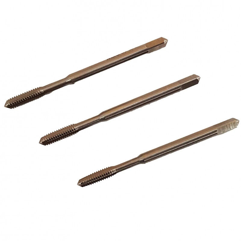 Jeu De 3 Tarauds à Main HSS – 7/8-14 (14 Filets Par Pouce), 4 Goujures